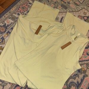 Skims NWT cotton jersey SET